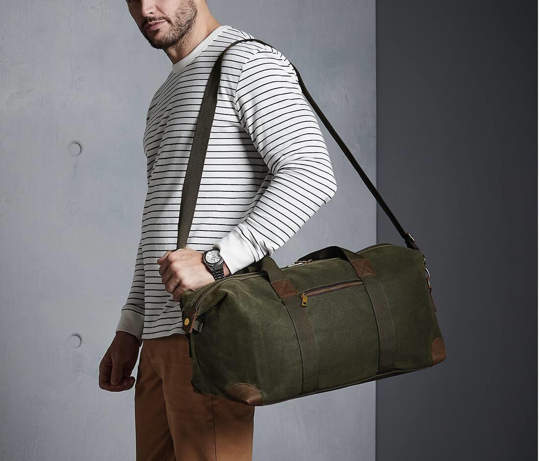 QUADRA - HERITAGE WAXED CANVAS HOLDALL