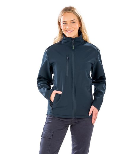 Result Genuine Recycled - Ladies Three Layer Printable Soft Shell  Jacket