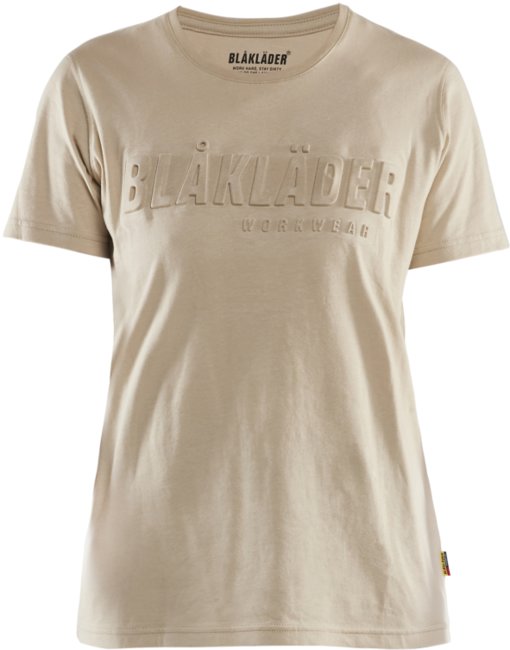 Blåkläder Dames T-Shirt 3D 34311042 Zand