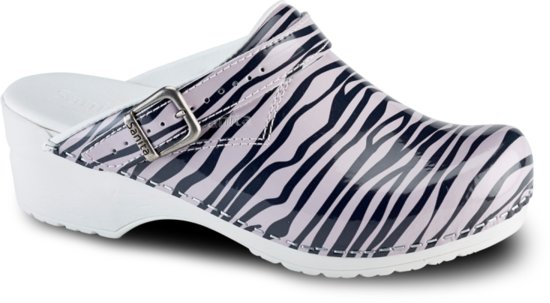 Sanita Flex klomp Wildlife Zebra O.H. 101582314
