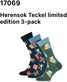 Herensok Teckel Limited Edition 3-pack 17069
