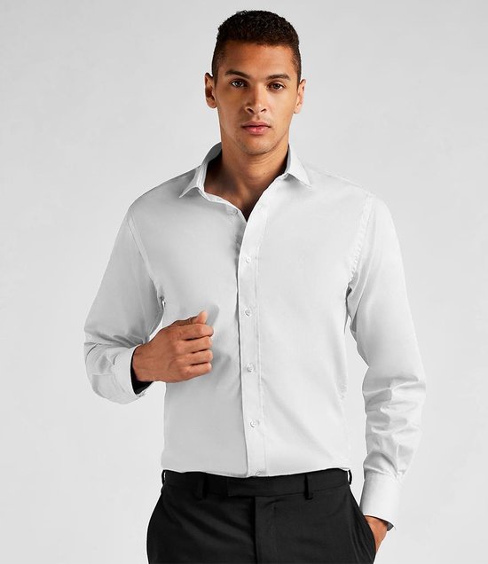 Kustom Kit - Long Sleeve Tailored Business Shirt