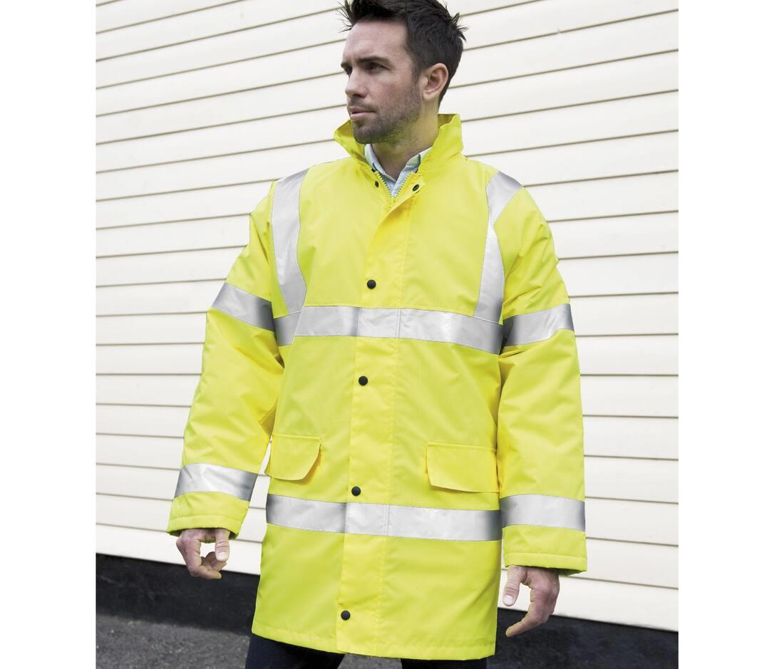 RESULT - HI VIZ MOTORWAY COAT