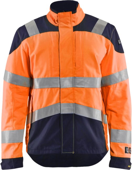 Blåkläder Multinorm inherent jack 40891513 High-Vis Oranje/Marineblauw