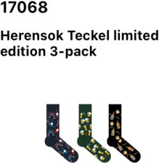 Herensok Teckel Limited Edition 3-pack 17068