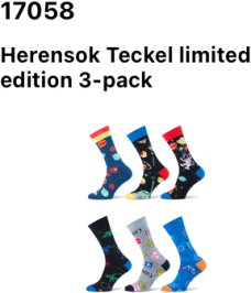 Herensok Teckel Limited Edition 3-pack 17058