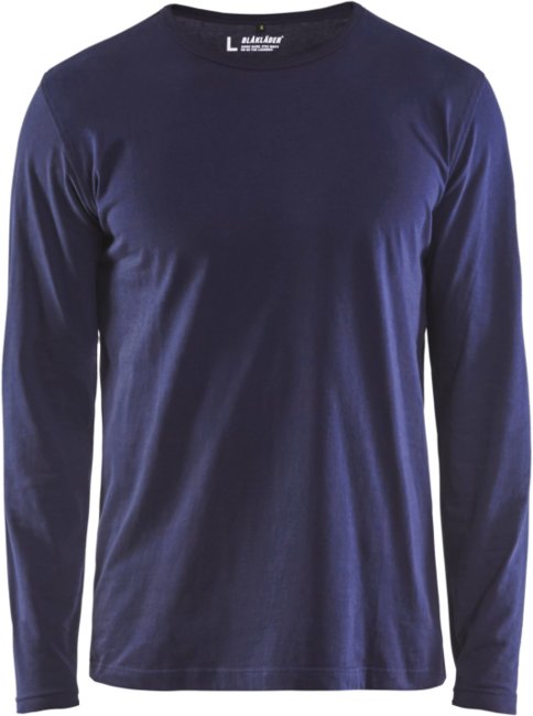 Blåkläder T-Shirt lange mouw 35001042 Marineblauw