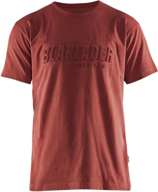 Blåkläder T-Shirt 3D 35311042 Gebrand rood