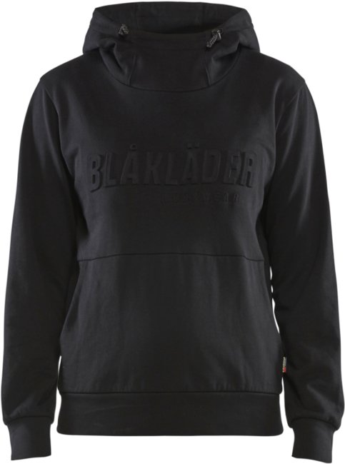 Blåkläder Dames hoodie 3D 35601158 Zwart