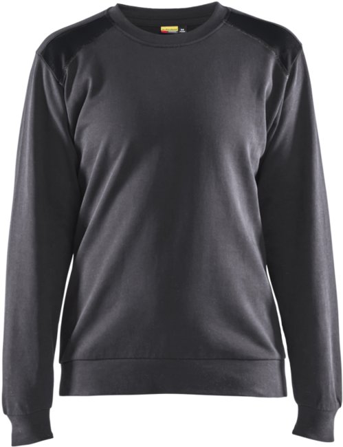Blåkläder Sweatshirt bicolour Dames 34081158 Medium Grijs/Zwart