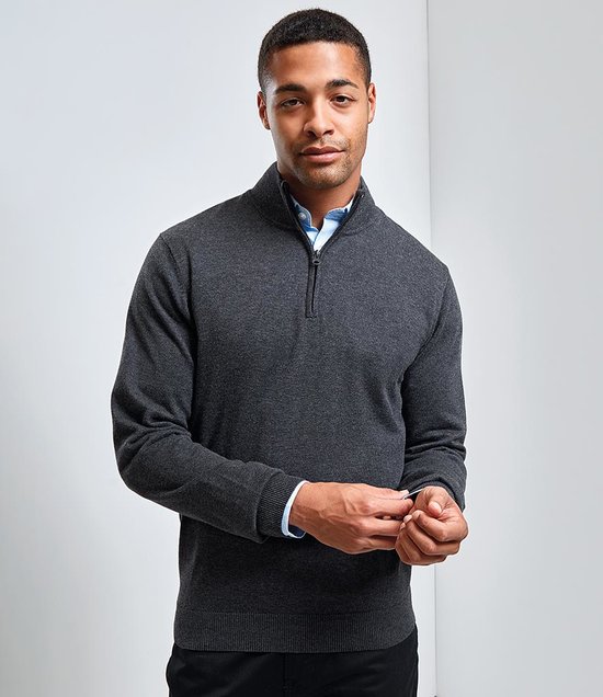 Premier - Zip Neck Sweater