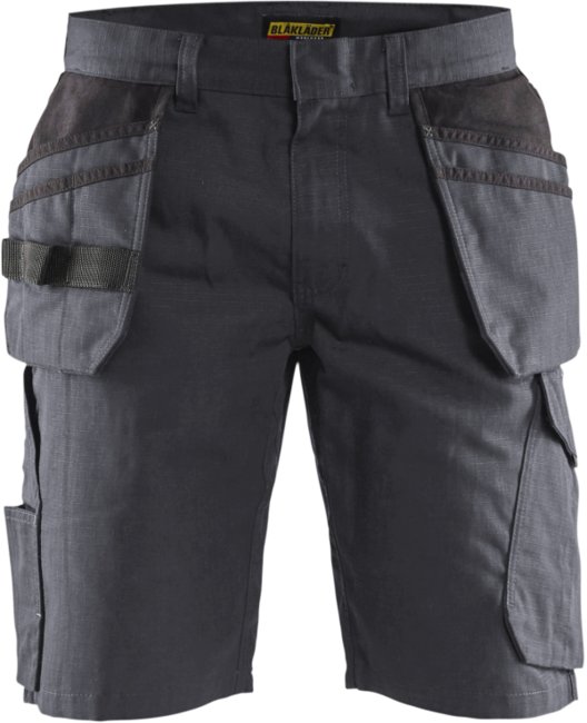Blåkläder Service short met spijkerzakken 14941330 Medium Grijs/Zwart