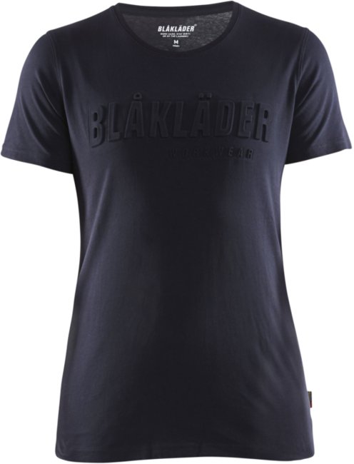 Blåkläder Dames T-Shirt 3D 34311042 Donker marineblauw