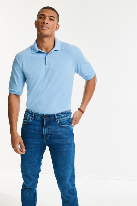 Russell - Russell Hardwearing Polycotton Polo