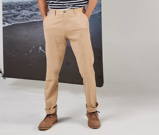 FRONT ROW - MENS STRETCH CHINO TROUSERS