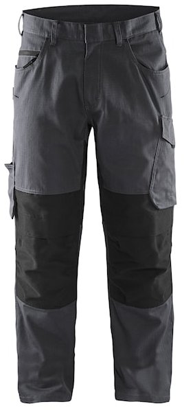 Blåkläder Service werkbroek met stretch zonder spijkerzakken 14951330 Medium Grijs/Zwart