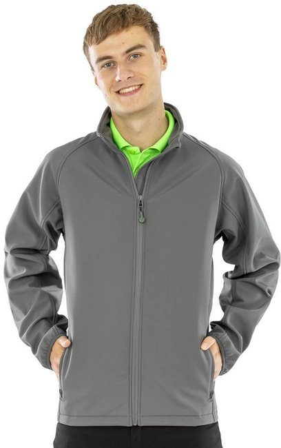RESULT - MENS RECYCLED 2-LAYER PRINTABLE SOFTSHELL JACKET