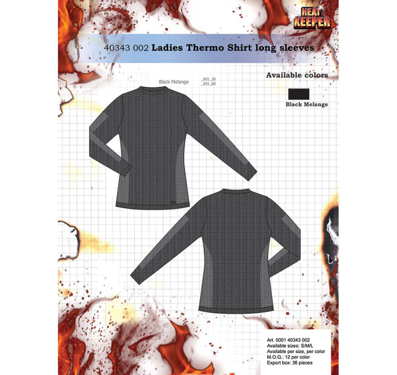 Heatkeeper D. Thermo Shirt Techno LM 000140343002