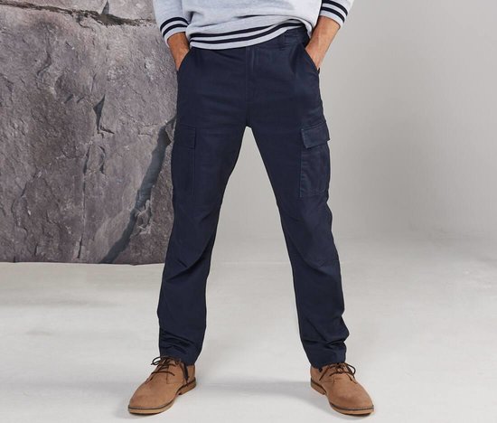 FRONT ROW - STRETCH CARGO TROUSERS