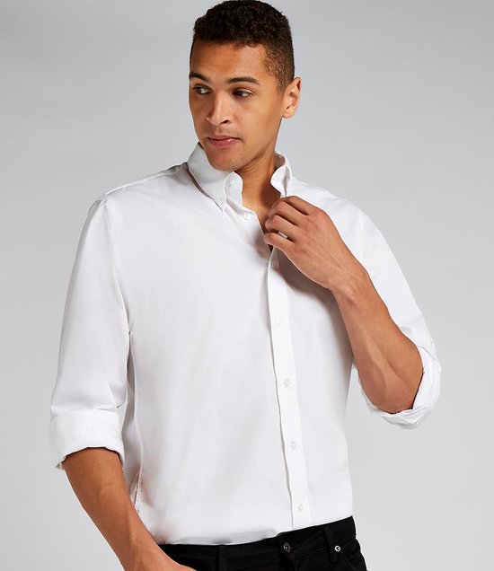 Kustom Kit - Long Sleeve Classic Fit Workforce Shirt